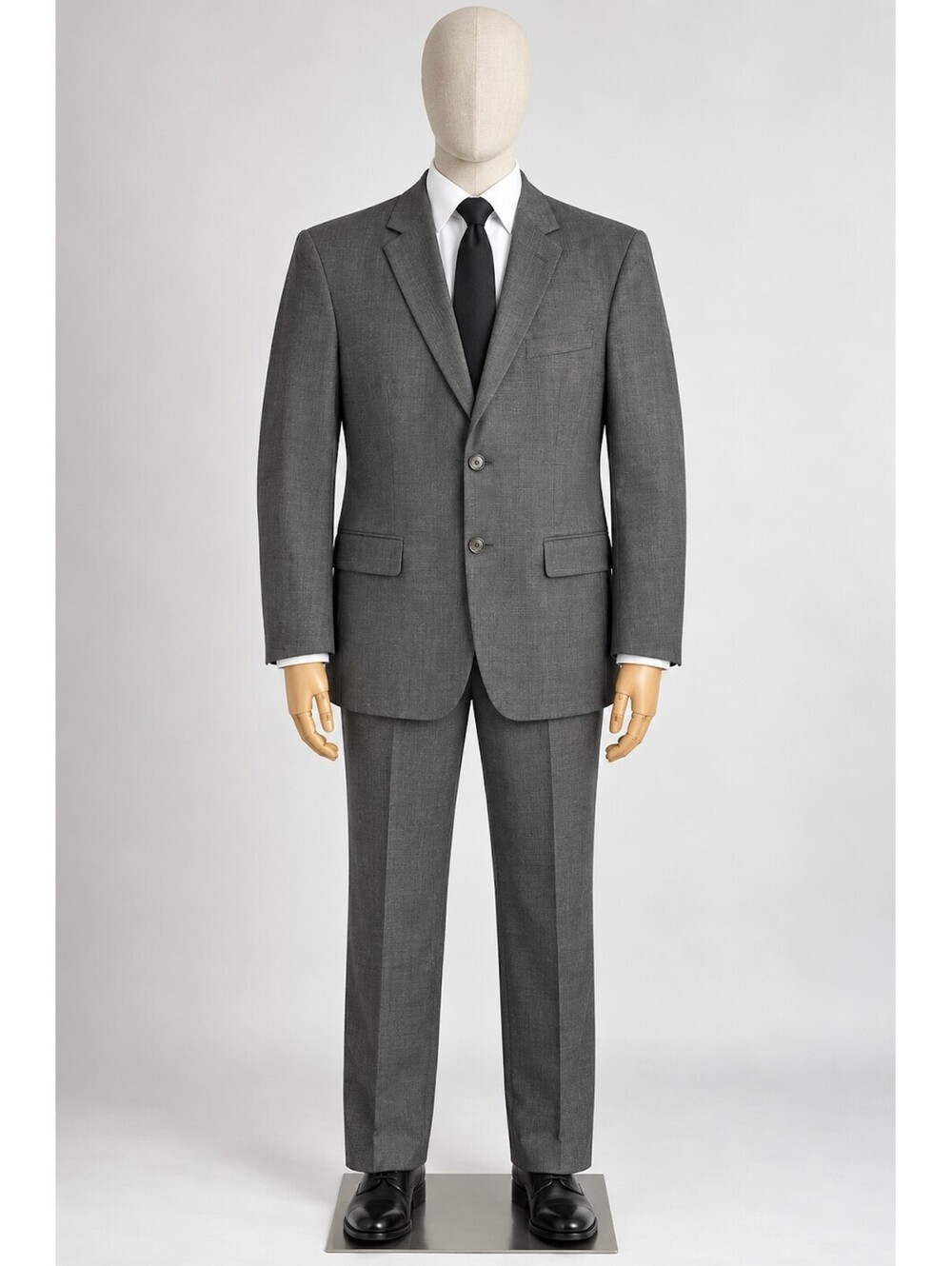 Kenneth Cole AWEARNESS Custom Men's Wool 2 Piece Suit Gray 38R